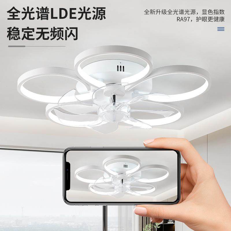 卧风扇灯室离线语音APP控195客厅大灯厅主制灯简约餐厅吊扇灯具,家装灯饰光源,风扇灯,淘宝优惠券,粉丝福利购,淘宝优惠卷