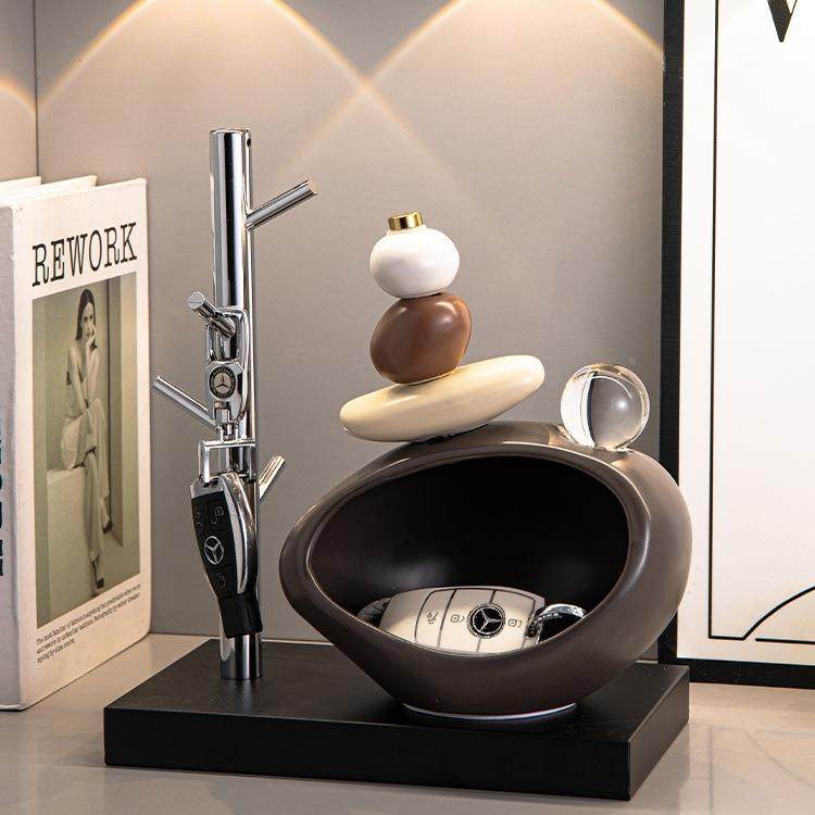 石钥来运转匙收纳玄关回摆件入欢迎家客厅酒柜电视户F986M79H柜家,家居饰品,装饰摆件,淘宝优惠券,粉丝福利购,淘宝优惠卷