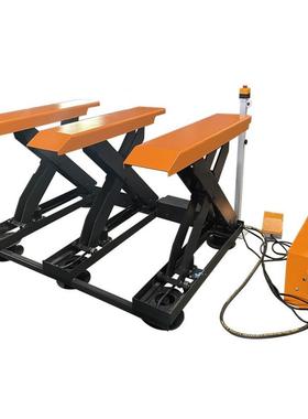 CPHE型免挖坑升降台地可进平砂光平机升降牛台