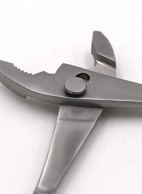 W8EDO钢维度JCF不锈工具304、420不锈钢鲤鱼钳鱼嘴钳鱼尾管钳ST31