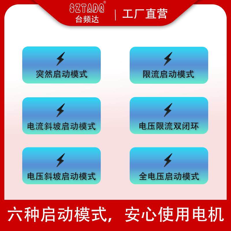 三RZU相380V在线旁路式软启动器30/45K/W55动75/250/300千瓦电机