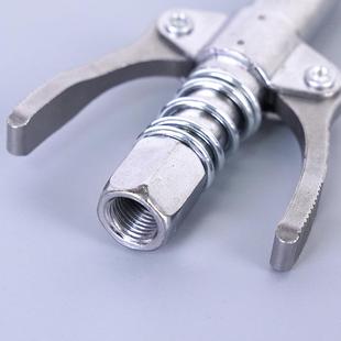 黄油嘴自锁高压 高压注油嘴黄油枪头扣式 直销新款 双手柄油嘴锁钳式