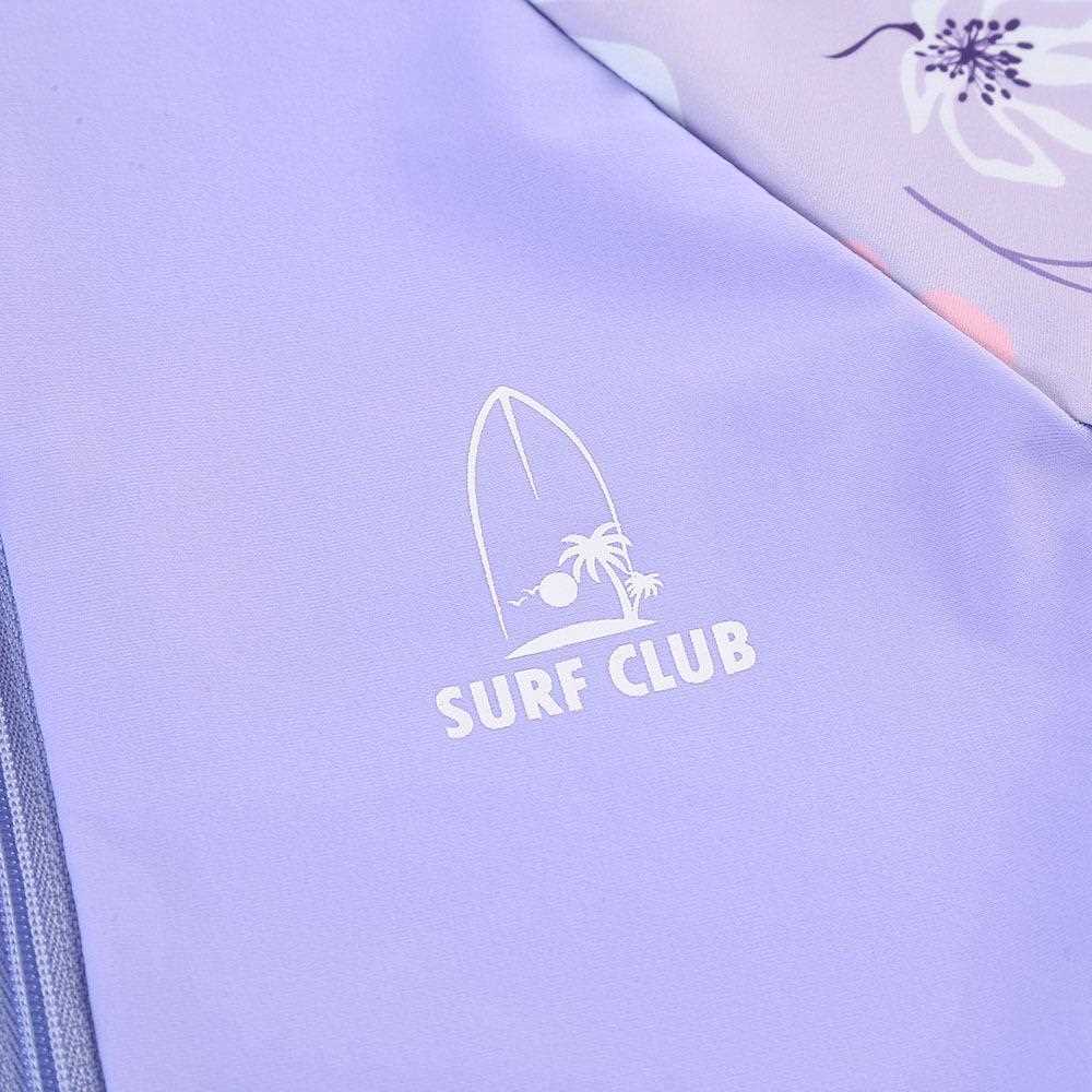 直销新款夏季儿童泳衣短袖连体泳衣公主风碎花游泳衣女童可爱裙式