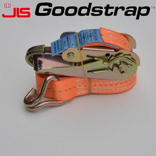 直销新款1英寸捆绑带 双钩收紧器25mm1吨拉力棘轮式拉紧器捆绑器