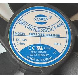 SD12225-24HHB240.40A120512CMIMZ双滚珠2线散V热风扇