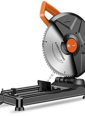 型切材割材机用CEX家小型铝金属钢大功率台式木工专用切割锯220v