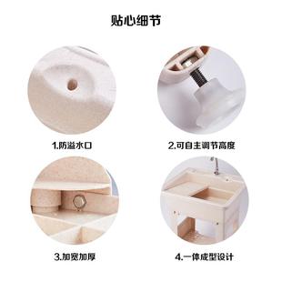 体简家用阳台洗手台盆水池水槽 新易简易塑料衣池带搓187板一洗款