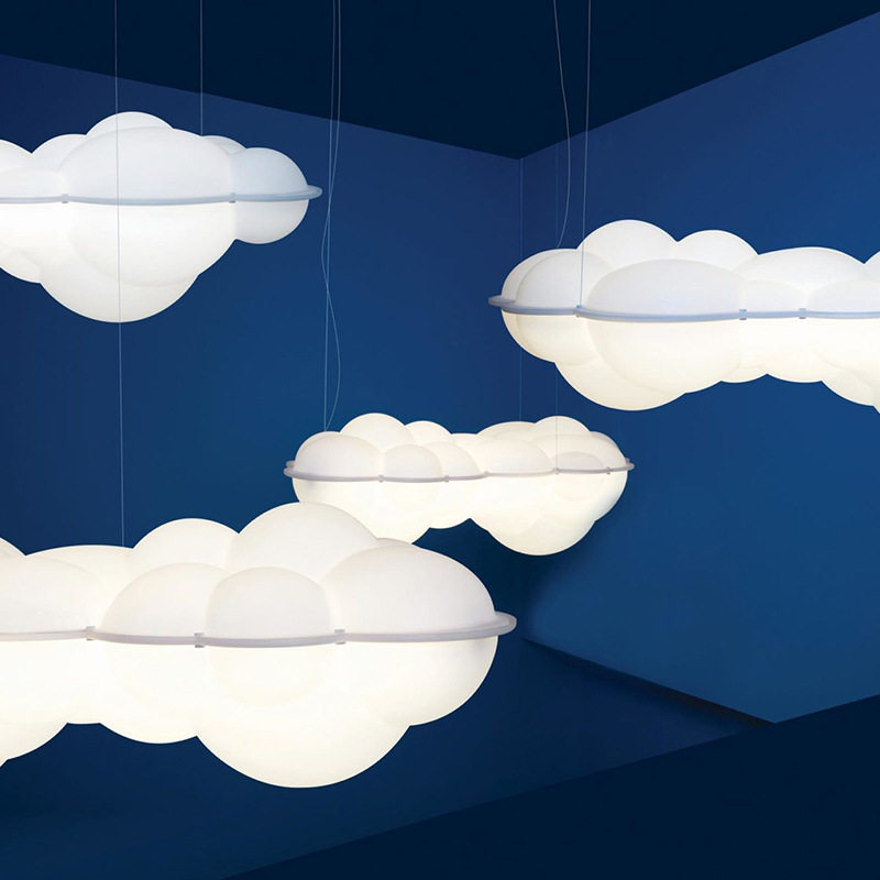 儿童房设计师云朵吸顶灯