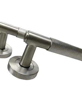 五金家具铁B0190SSS室内木门门门分把手拉手不锈304体锁细花纹钢