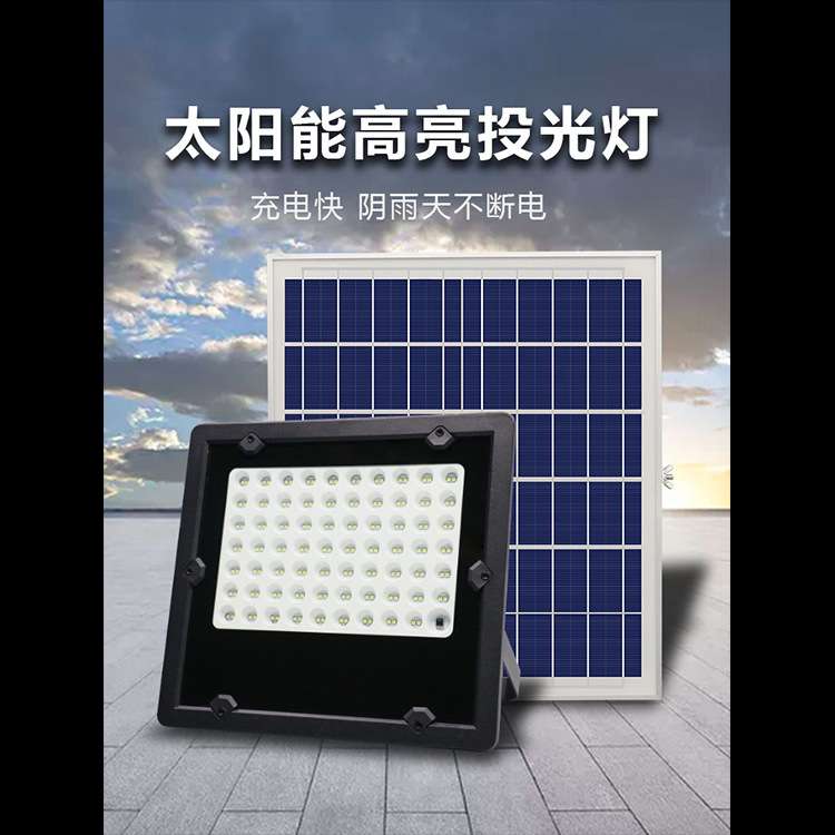 户外太阳能灯家用庭院超亮防水照明新农村感应室内路灯投光板
