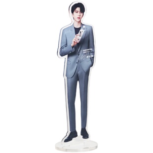 定制产品代言人手办蔡徐坤亚克力人形立牌明星周边桌面摆件钥匙扣