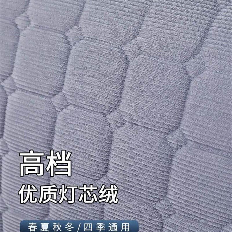 床头包套罩木板床头套罩加棉儿童一米八的1.2米床头罩1米5加厚两 - 实物图