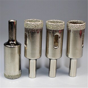 16mm纯正金刚砂玻璃打孔开孔钻头 玻璃瓷砖陶瓷石材打孔开孔器