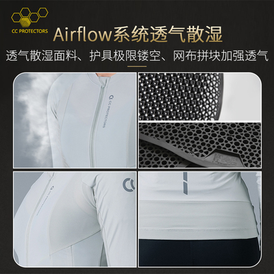 CC摩托车骑行护甲衣女骑行服机车赛车CE2级护具夏季透气四季通用