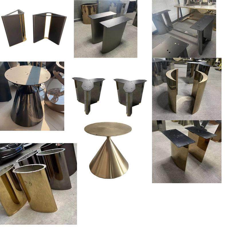 不锈钢餐桌腿支架岩板长桌脚底座岛台角架子支撑大理石轻奢餐台脚,3C数码配件,USB灯,淘宝优惠券,粉丝福利购,淘宝优惠卷