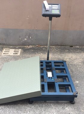 XK3190-A23P耀华带微型针式打印电子台秤300KG品名重量打印落地秤