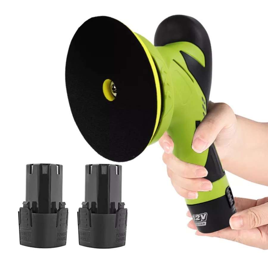 无线手持12V迷你锂电小角磨机砂光机电动打磨抛光汽车打蜡机