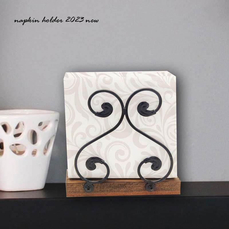 北欧宫廷风实木餐巾纸夹纸巾架托厨房餐厅家用复古风桌面收纳置物,3C数码配件,USB灯,淘宝优惠券,粉丝福利购,淘宝优惠卷