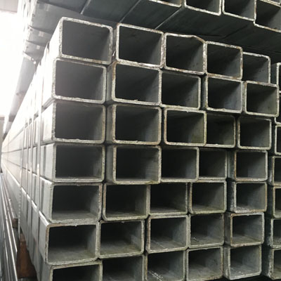 速发不锈热浸镀锌方管40x60方钢型材管材矩形管方通方管通镀锌方