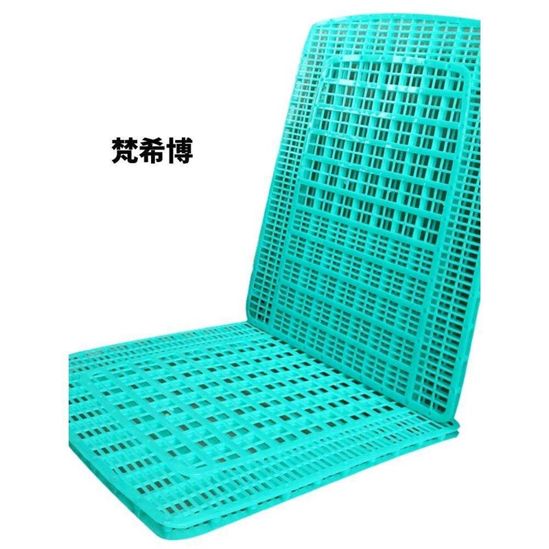 速发适用于双层叉车座垫夏季通风制冷汽车塑料坐垫透气铲车货车凉