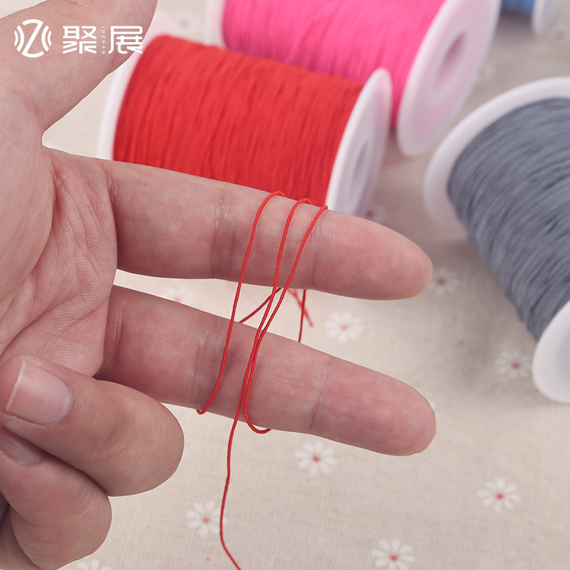速发专用底线高弹力线缝衣服松紧线筋橡筋松紧带特细弹力线