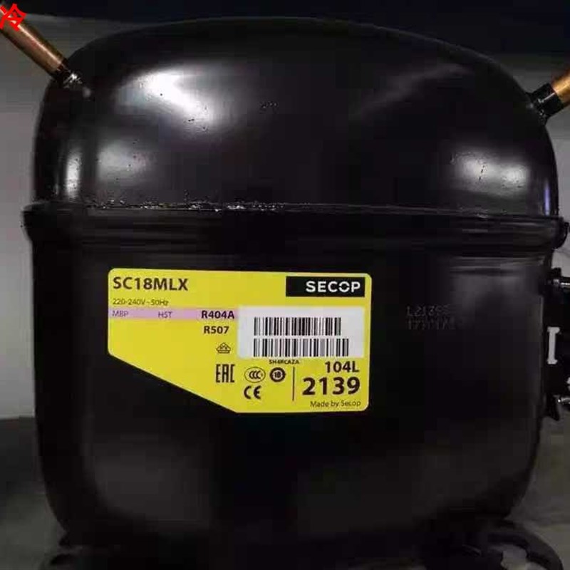 速发压缩机SC18X 104L21 R404A冰箱冰柜制冷压缩机