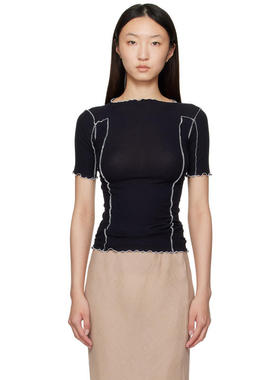 Baserange 女士 T恤 海军蓝 Omato T 恤