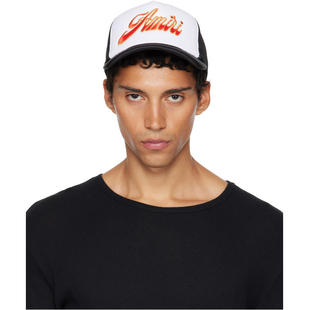 Amiri 埃米尔 男士 棒球帽 白色  黑色 AMIRI Groovy 卡车司机帽