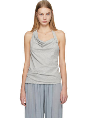 BELLE ANNA 女士 背心 灰色 Miray 上装