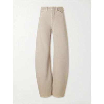 Lemaire 勒梅尔 女士 牛仔长裤 灰色 High Waisted Curved 牛仔裤