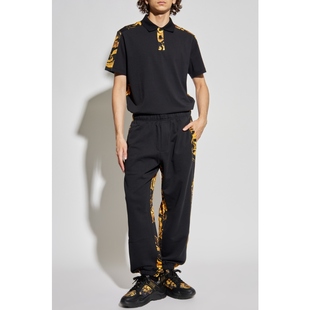 `Barocco’ Jeans范思哲 男款 迷 印花Polo衫 早秋新品 Versace