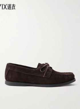 【早秋新品】SAMAN AMEL 男款City 莫卡辛绒面革船鞋 迷衣时尚