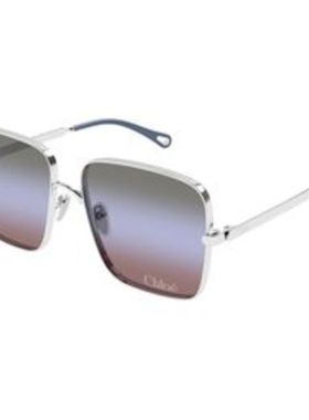 Chloé 女士 FW25 太阳镜 Eyewear 方格太陽眼鏡