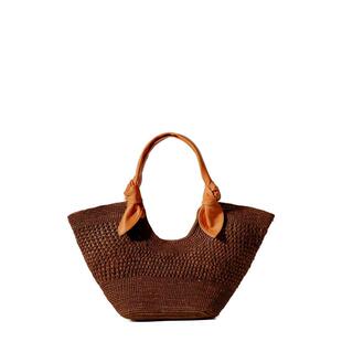 Hereu 女士 SS26 托特包 编织手提袋