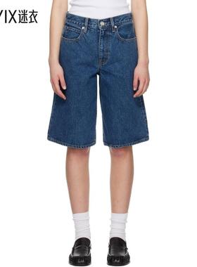 Slvrlake 女款蓝色 Baggy Grace 牛仔短裤 迷衣时尚