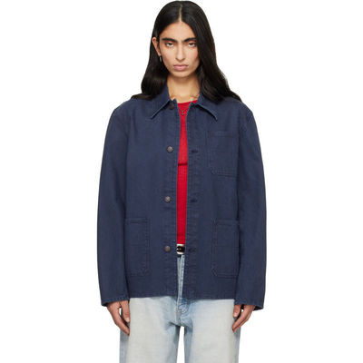 TONYWACK 女士 夹克 紫色 Garment Washed Cotton Utility