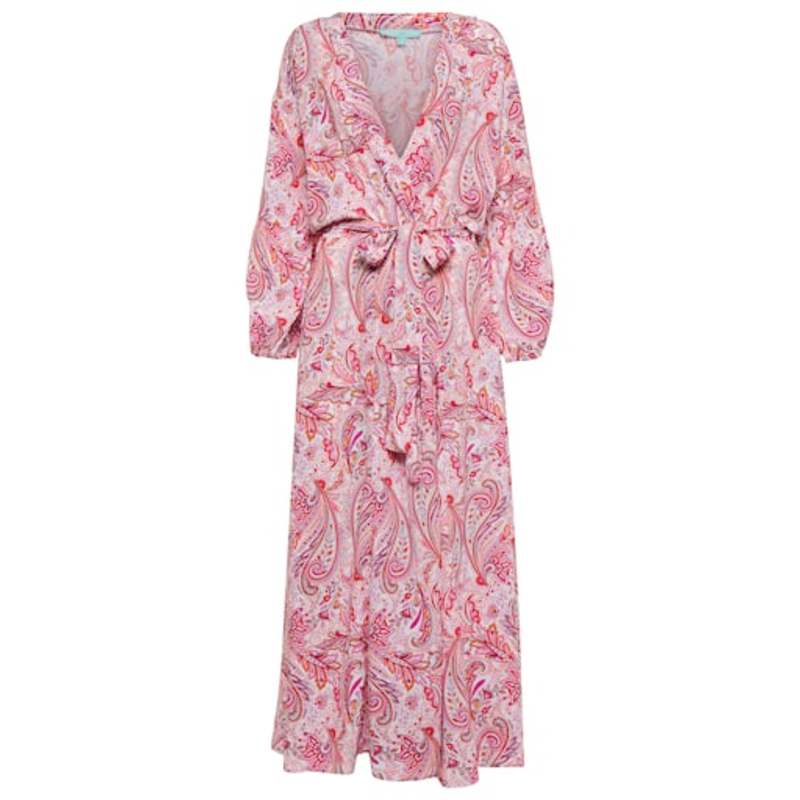 Melissa Odabash 女士 中长连衣裙 Gabby 佩斯利长款土耳其式长衫