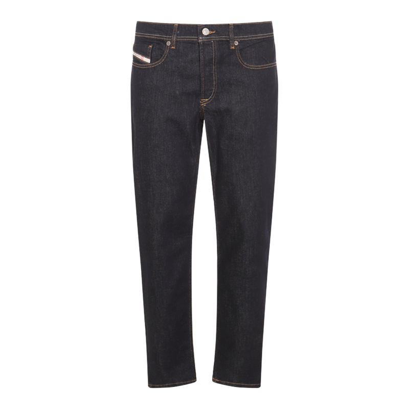 Diesel 男士 秋冬新品 牛仔长裤 2023 D-FINITIVE 深蓝牛仔裤