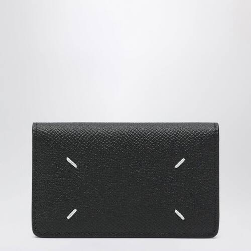 Maison Margiela 马吉拉 男士 FW26 卡包 FOUR STITCHES 黑色卡套