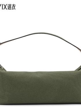 Eéra 女士GREEN CANVAS LONG MOON SHOULDER BAG 手提包 迷衣时