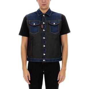 D二次方 无袖 男士 马甲 SS25 DSquared2