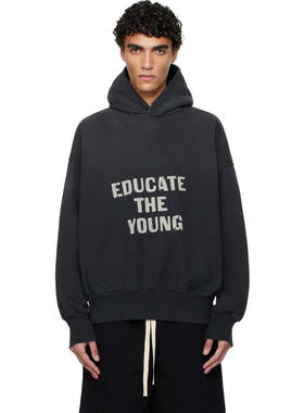 Fear Of God 男士 卫衣 黑色 Educate 连帽衫