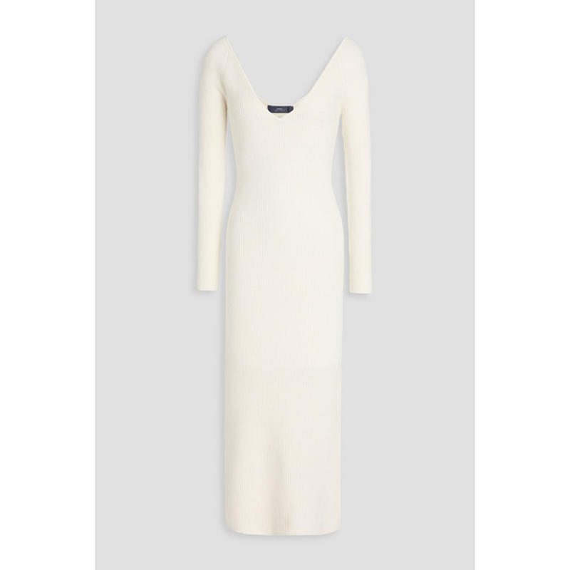 Arch4 女士 中长连衣裙 Bridgewater 罗纹羊绒中长连衣裙