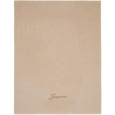 Jacquemus 雅克慕斯 女士 围巾 驼色 The Tailleur