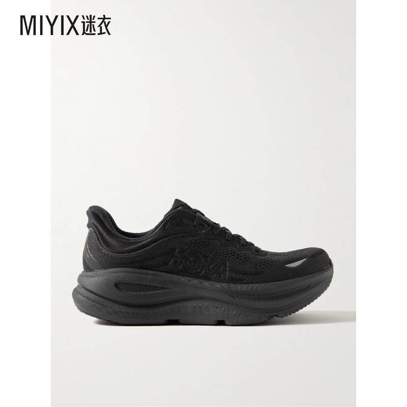 【春夏新品】Hoka One One 男士Bondi 9 橡胶边网纱跑步鞋 迷衣时图片