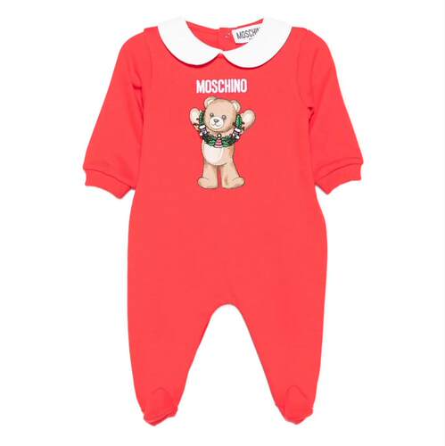 Moschino 莫斯奇诺 女童 FW25 服装 MOSCHINO KIDS 连衣裙童装