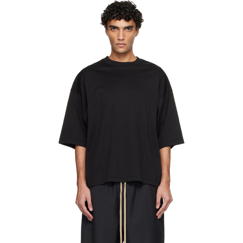 Fear Of God 男士 T恤 黑色 Relaxed T 恤