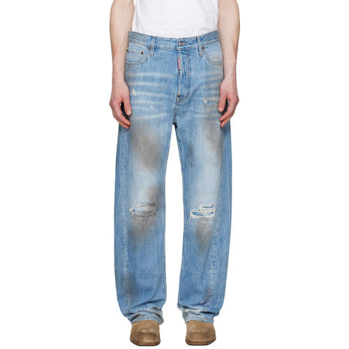 DSquared2 D二次方 男士 牛仔长裤