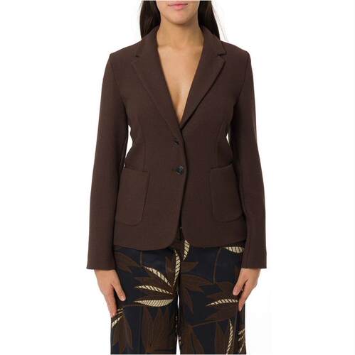 Emme By Marella 女士 FW25 西装外套 单排扣修身