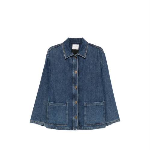 Forte Forte 女士 FW26 大衣 海军蓝外套